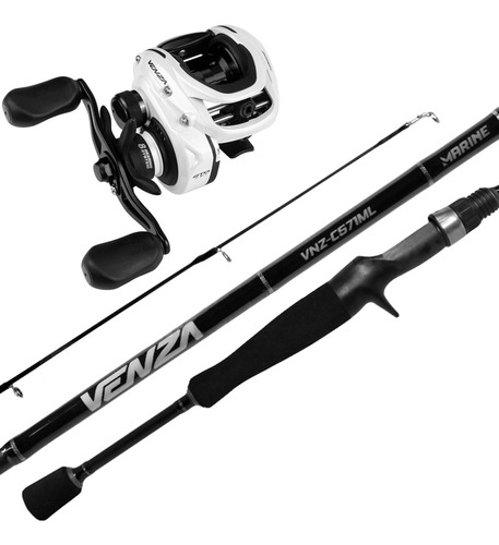 Kit Carretilha Venza 8000 Marine + Vara Venza 1,83m 10-20lb