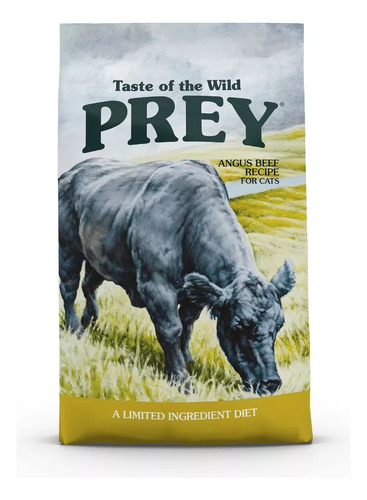 Taste Of The Wild Prey Gatos Angus Beef 6lb Nuevo