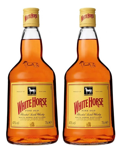Whisky White Horse 750 Ml Combo X 2