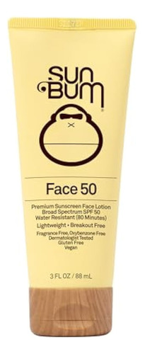 Locion Facial Con Proteccion Solar Sun Bum Original Spf 50