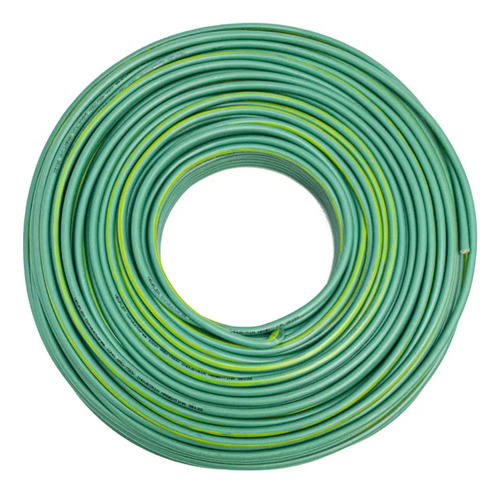 Cable unipolar Bayron 1x2.5mm² verde/amarillo x 100m en rollo