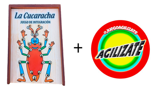 Juego Agilizate + La Cucaracha Juego De Integración 