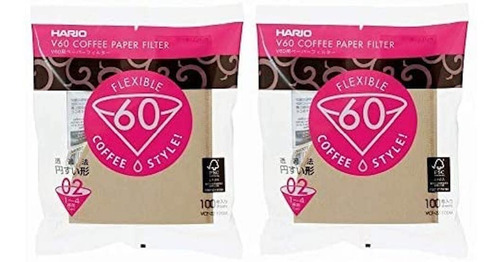 Filtros De Papel Para Café V60 02 X2 Paquetes - Hario