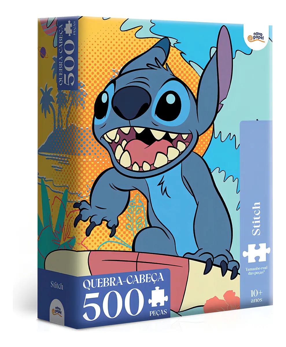 Quebra Cabeça Stitch 500 Peças - Toyster 8091