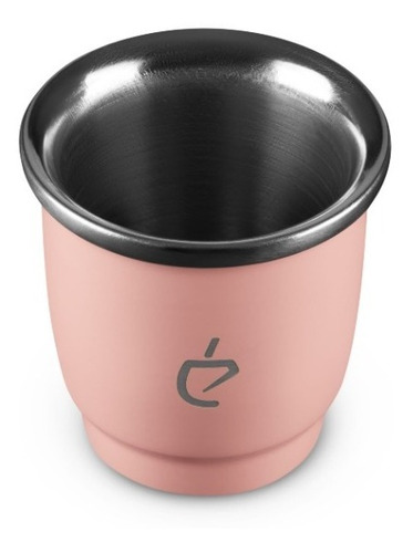 Imagen 2 de 8 de Un Matecito Acero - Rosa + Bombilla