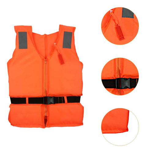 Chaqueta De Natación Con Chaleco De Natación Con Correa
