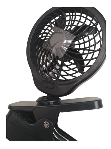 Ventilador Con Clip De Pilas Marca O2cool De 5 Pulgadas