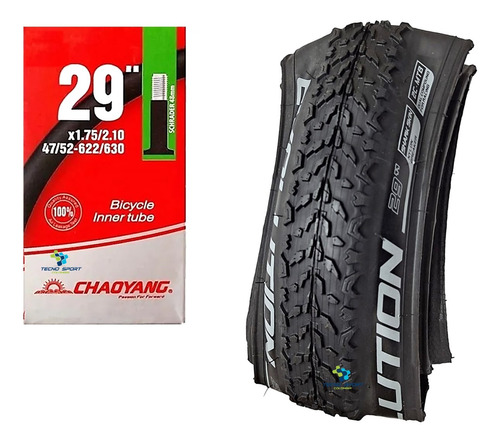 Kit Llanta Bicicleta Mtb Chaoyang 29 X 2.0 + Neumatico 29 