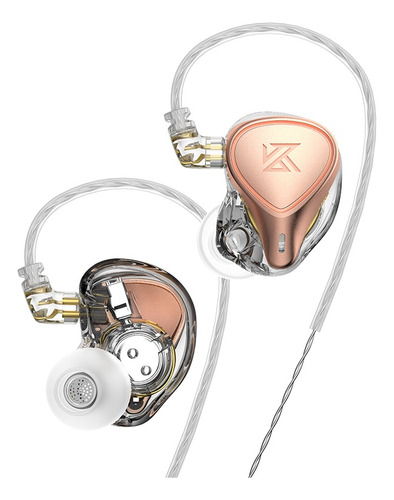 Imagen 2 de 3 de Auriculares In Ear Kz Zex Monitoreo 1dd + 1ed Con Microfono