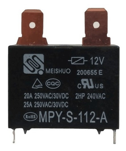 Relay Tarjeta A/a Mini Split Mpy-s-112-a 20-25amp