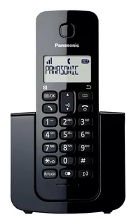 Telefone Sem Fio Panasonic Com Id Preto Kx-tgb110lbb