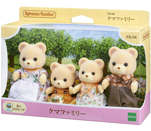 Sylvanian Families Familia De Osos Calico Critters Ternurin