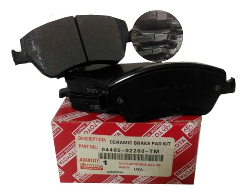 Pastillas Delanteras Toyota Corolla 2009 - 2014 Mmb