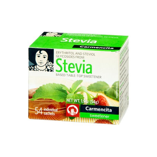 Edulcorante Stevia Carmencita 54 Sobres