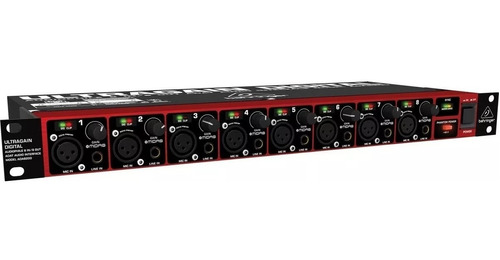 Convertidor Behringer Ada8200 Ultragain Pro Digital