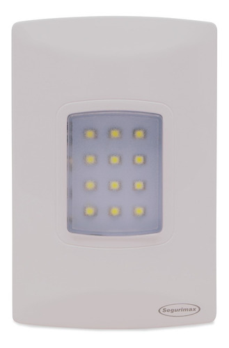 Luz Luminária Lâmpada De Emergência Embutir Parede 100lumens