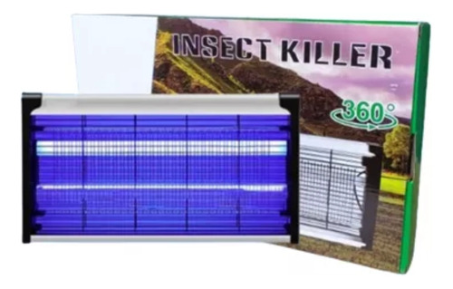 Rejilla Electrica Mata Insectos Led 4 Watios 360 Grados