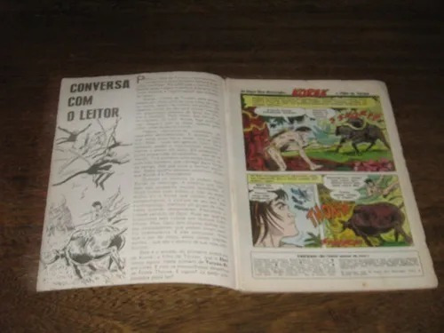 Korak O Filho De Tarzan (tarzan Bi) Nº 1 Abril 1973 Ed Ebal