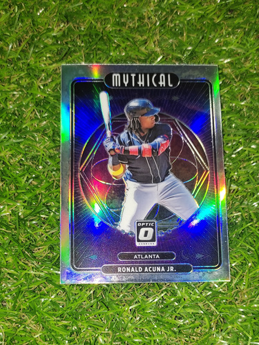 Cv Ronald Acuña Prizm Refractor 2021 Donruss Optic Mythical