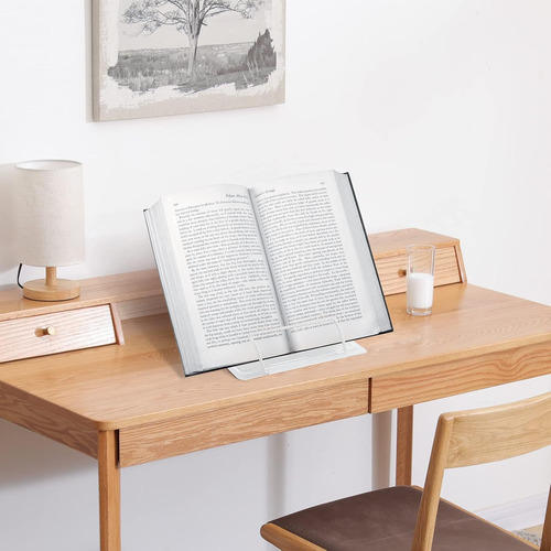 Metal Support For Reading, Adjustable Kitchen Book Doc...