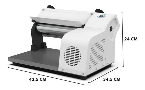 Laminador De Massas 37cm Carenagem Branca Anodilar