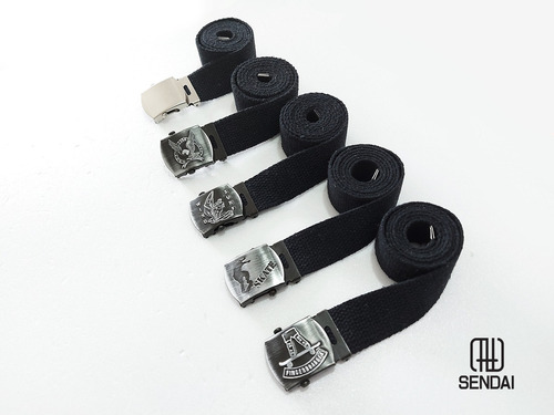 Cinto De Cadarço Com Fivela De Rolete - Kit 10 Cintos