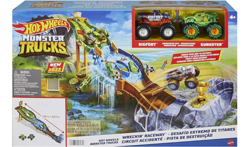 Hot Wheels Monster Trucks Desafio Extremo De Titanes