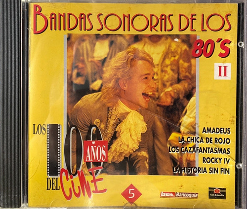 Bandas Sonoras De Los 80's Ii - Los 100 Años Del Cine