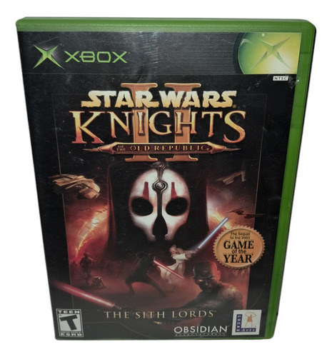 Star Wars Knights Of The Old Republic Ii 2 Xbox + Completo + (Usado)