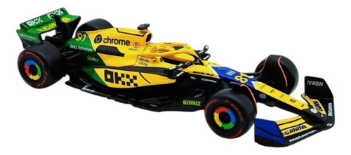 Bburgaro Mclaren Formula 1 Monaco Norris 4 Escala 1:43 Amarillo