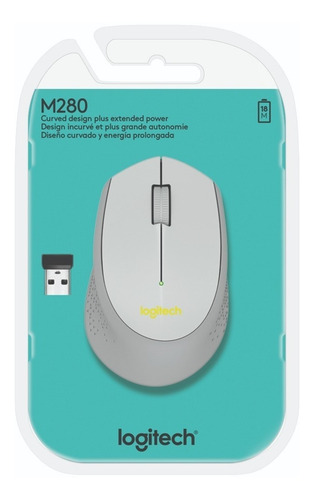 Imagen 11 de 11 de Mouse inalámbrico Logitech Mouse Inalambrico M280 M280 plateado