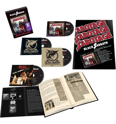 Box Sabotage Super Deluxe Edition, Black Sabbath