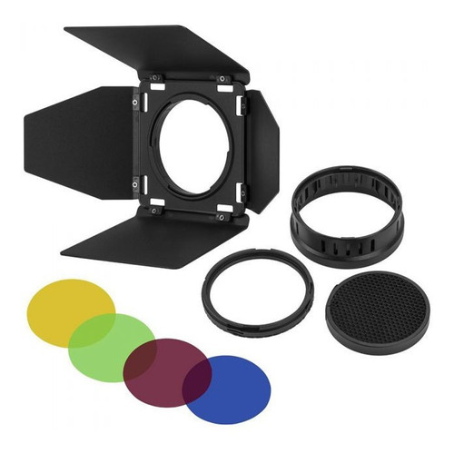 Kit Barndoor Bd-08 Para Flash Ad400pro Godox