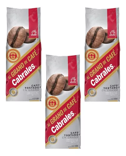 4x Combo Pack A Eleccion Cafe Grano Cabrales 1kg 4kg - $ 99.028.030