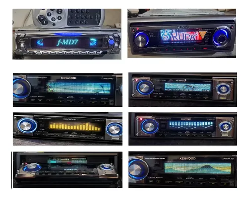 Md Kenwood Fmd-7 Gráficos + Disqueteira Md Kmd-c80 Pioneer