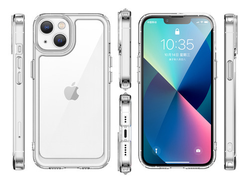 Kit 5 Capas Capinha Case Premium Space Para iPhone 14 Max