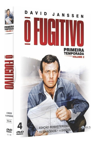 O Fugitivo - Primeira Temporada - Volume 2, 4 Discos