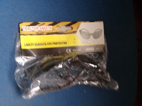 Lentes De Seguridad Negros Polarizados Tractor Safety