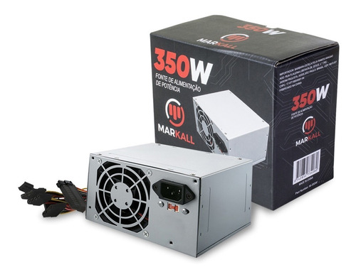 Fonte Para Computador Desktop Atx 350w Bivolt Novo