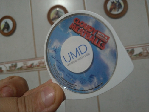 Jogo Psp Umd Cloudy With A Chance Of Meatballs Sem A Caixa (Usado)