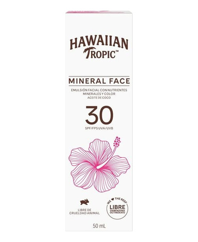 Hawaiian Tropic Protector Solar Facial Mineral Fps 30 50 Ml