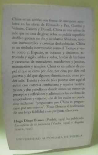 Tinta China Hugo Diego Blanco (Usado)
