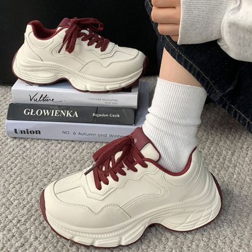 Zapatillas Tenis Cómodos Antideslizantes Transpirables Para Mujer