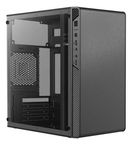 Gabinete Performance Ii Gi215w M-atx, Fuente Atx 500w P/acri Color Negro