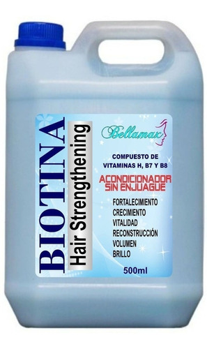 Acondicionador De Biotina Capilar Bellamax 5 Lts