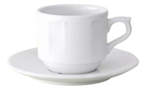 X 6 Taza De Te 150 Cc Mas Plato Royal Porcelain Linea 3200 M