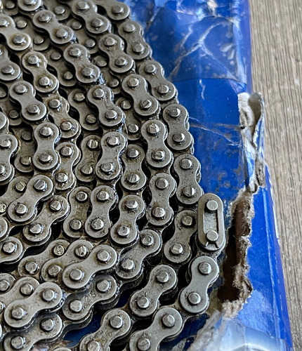 Chjc Ansi 25-1r 10' Roller Chain #25 Chain New Ssm
