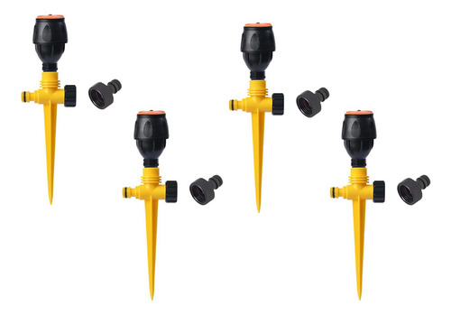 Youpin 4pcs Rociadores Giratorios De Jardín Rociadores De