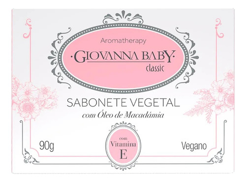 Sabonete Giovanna Baby Classic Rosa 90g Kit C/12