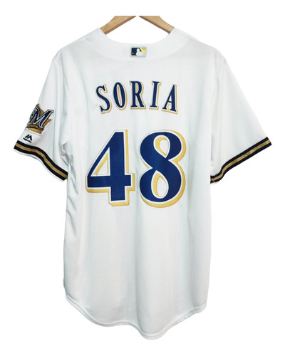 Jersey Milwaukee Brewers Joakim Soria Mlb Dodgers Yankees Mx